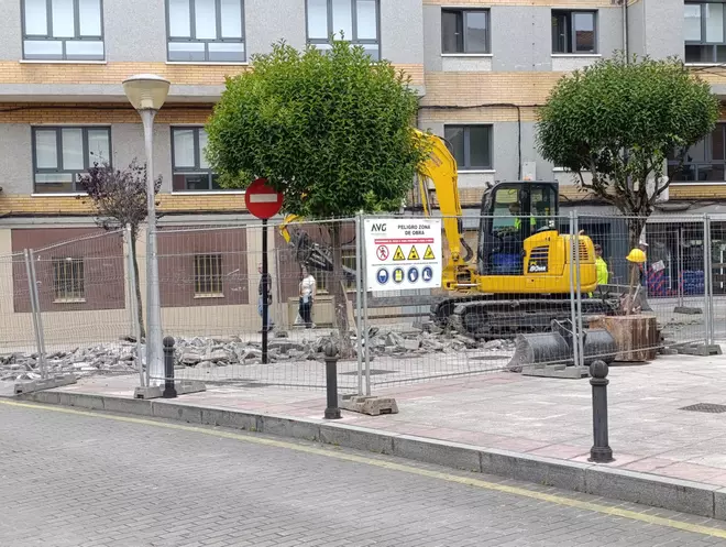 Arranca la reurbanización de la calle Leopoldo Lugones
