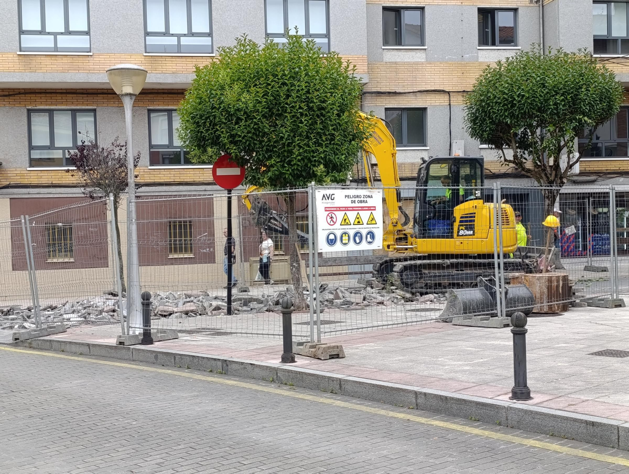 Arranca la reurbanización de la calle Leopoldo Lugones