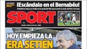 Portada del SPORT del 19 de enero