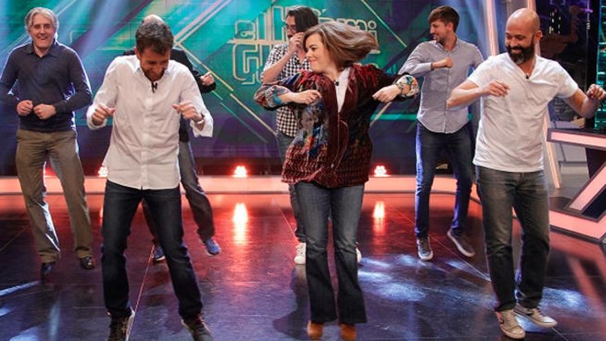 Soraya Saénz de Santamaría baila en El Hormiguero // Antena 3