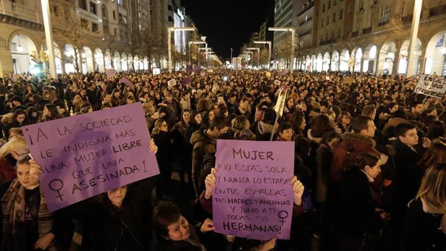 La violencia machista dejó 3.812 víctimas en Aragón en el 2017