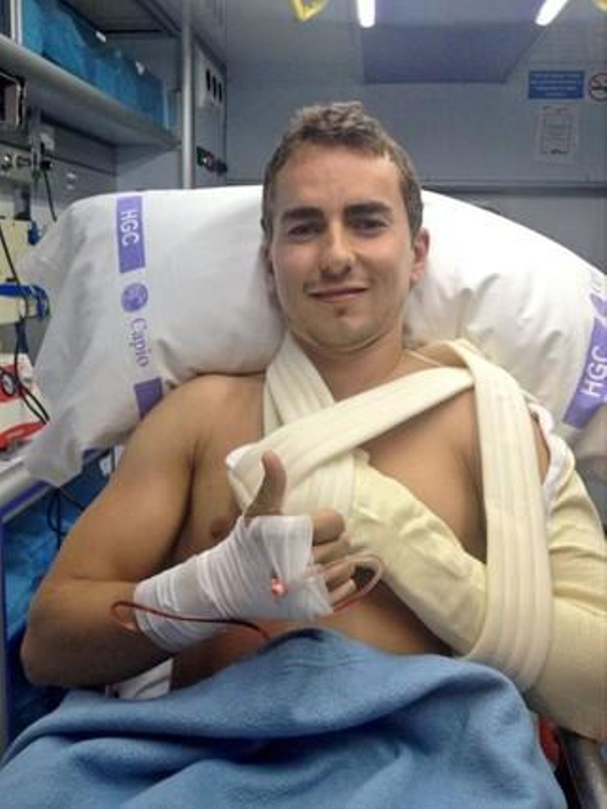 Jorge Lorenzo, aquest dijous. Jorge Lorenzo, aquest dijous.
