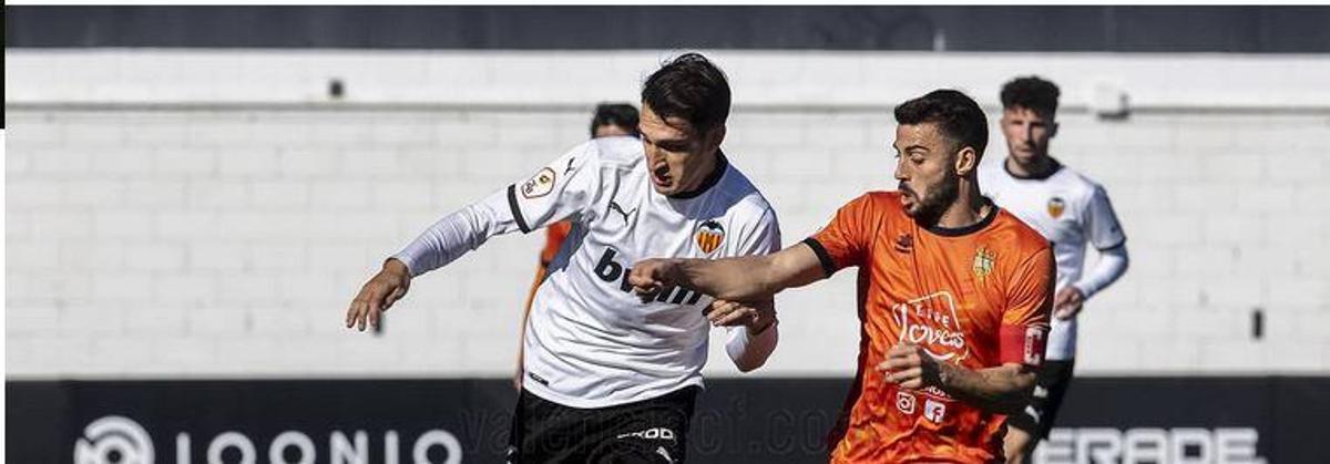 El Valencia Mestalla no pudo remontar al Atzeneta