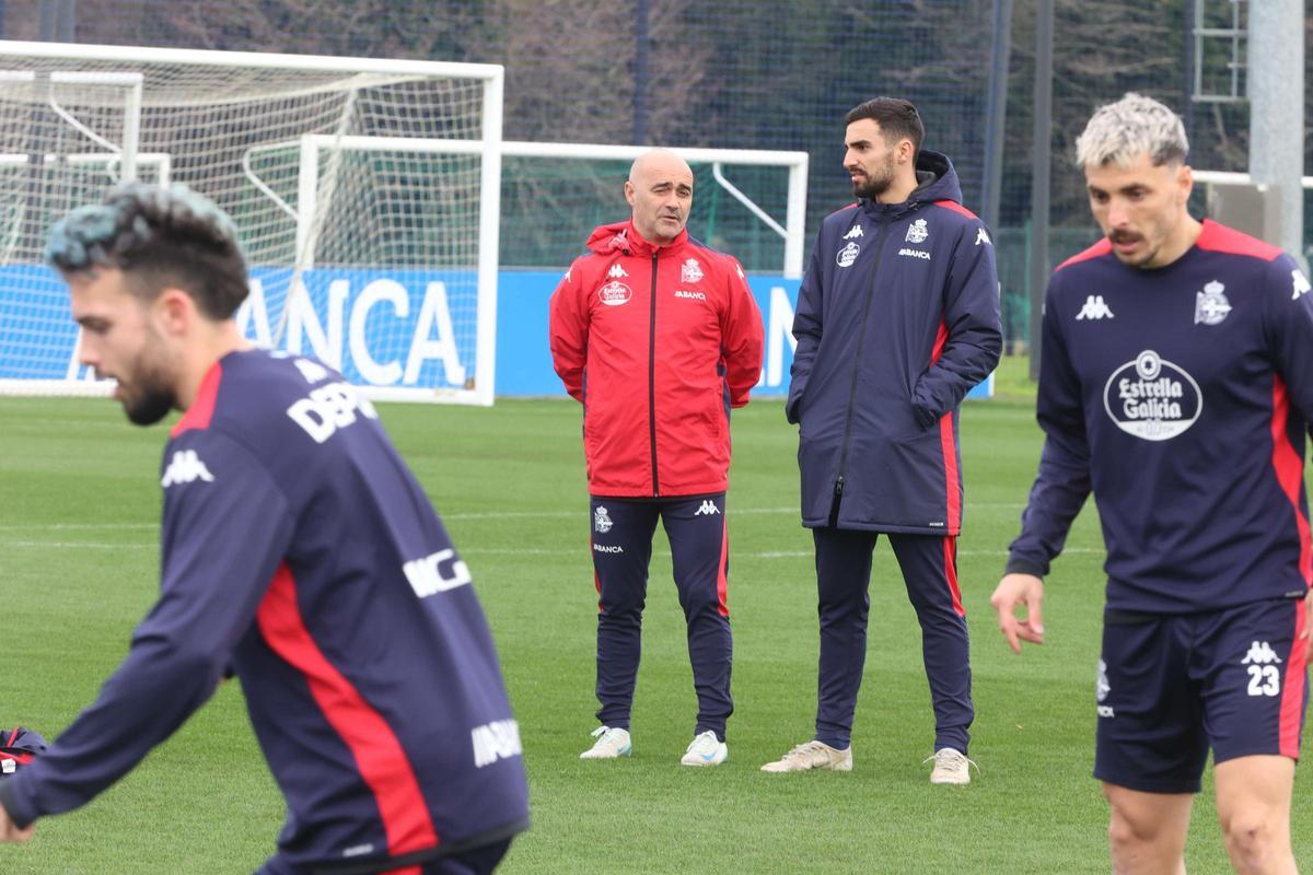 El Dépor prepara el partido contra el Eldense