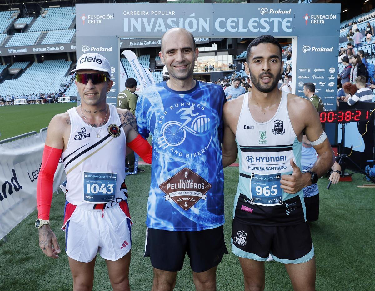 Invasión Celeste en Vigo con casi 3.000 corredores