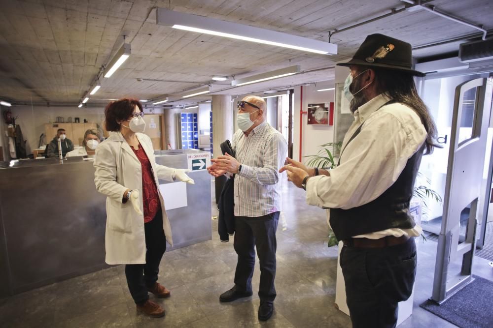 Desescalada en Asturias: La biblioteca de Oviedo reabre sus puertas