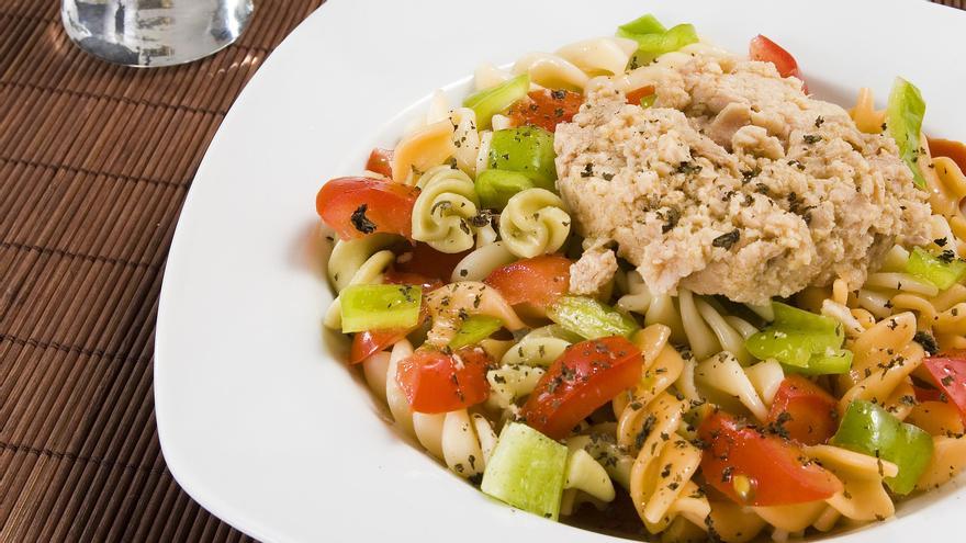 Ensalada de pasta light.