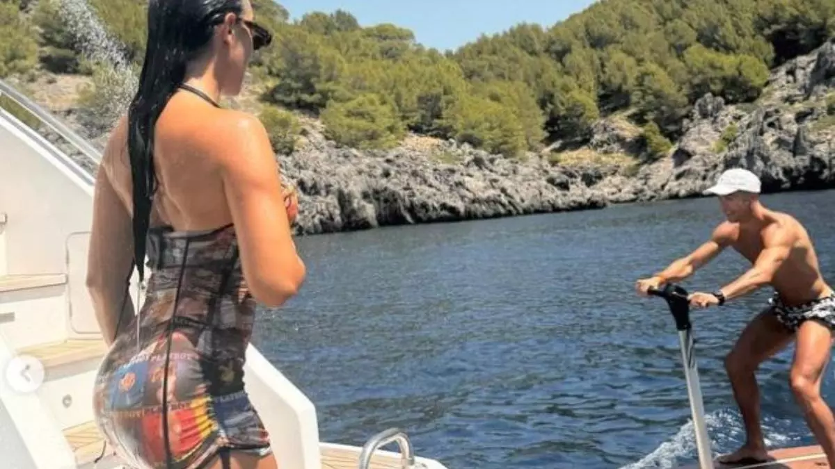 Cristiano Ronaldo está de vacaciones en Mallorca tras su ausencia en el velatorio de Diogo Jota