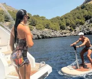 Cristiano Ronaldo y Georgina disfrutan de Mallorca sin sus hijos