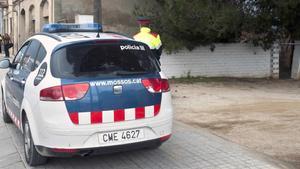 Una patrulla de los Mossos. 