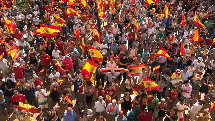 Una imagen de la concentración del pasado domingo en Fuengirola.