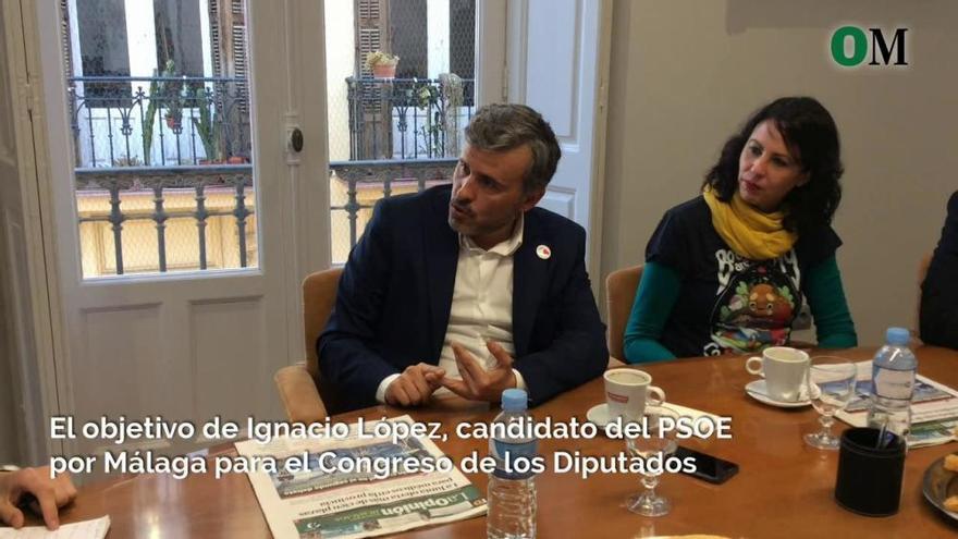 Propuestas de Ignacio López (PSOE) en el debate del 28-A en La Opinión