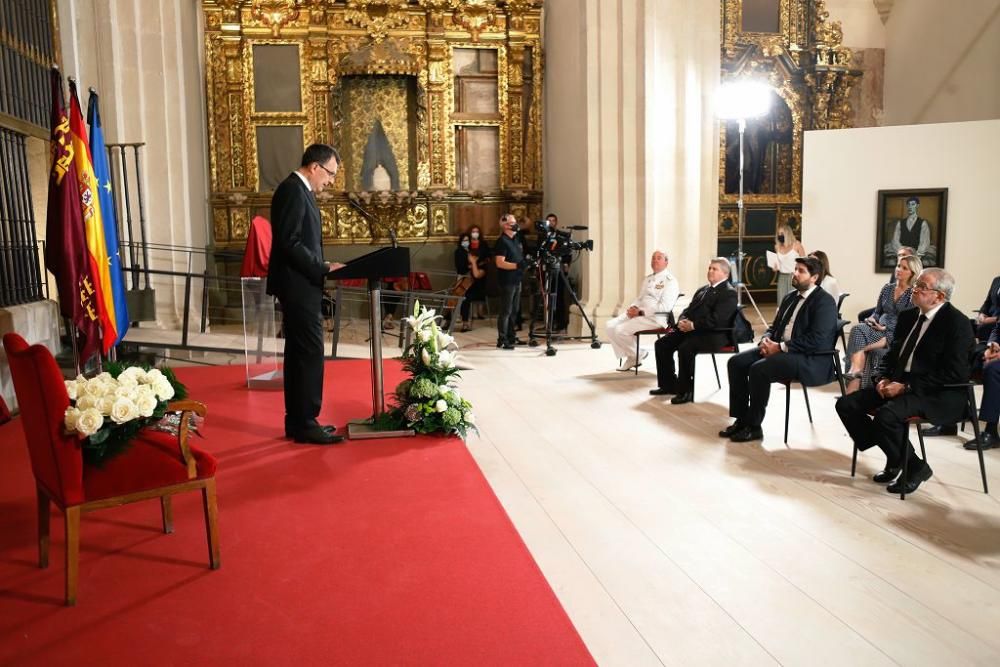 Acto institucional por el Día de la Región de Murcia en la iglesia de San Esteban