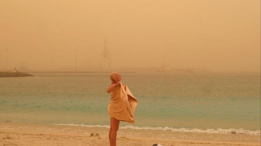 La Semana Santa comienza con calor y polvo en suspensión del Sáhara