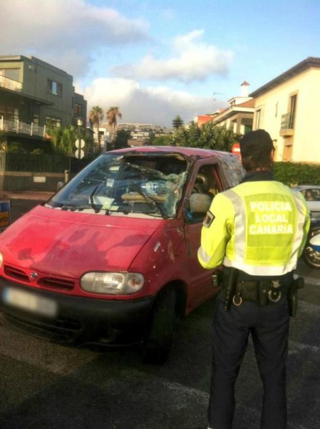 Detenido por conducir sin carné y por cometer un delito contra la seguridad vial