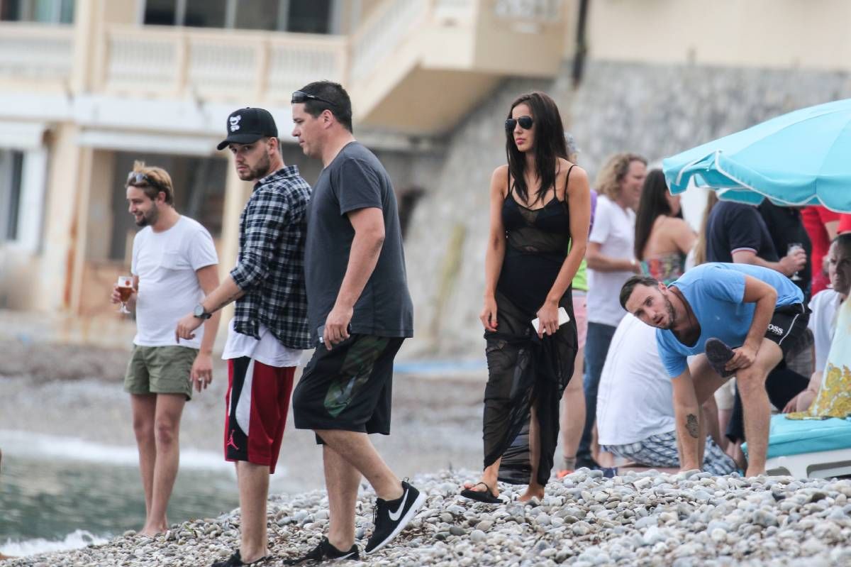 Liam Payne con su exnovia Sophia Smith