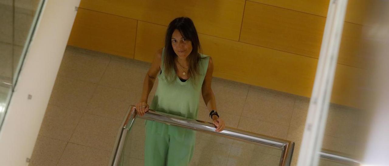 Luz Mar González Arias, directora del Centro de Servicios Universitarios de Avilés.