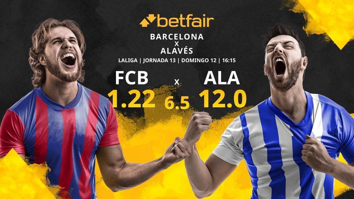 FC Barcelona vs. Deportivo Alavés: horario, TV, estadísticas, clasificación y pronósticos