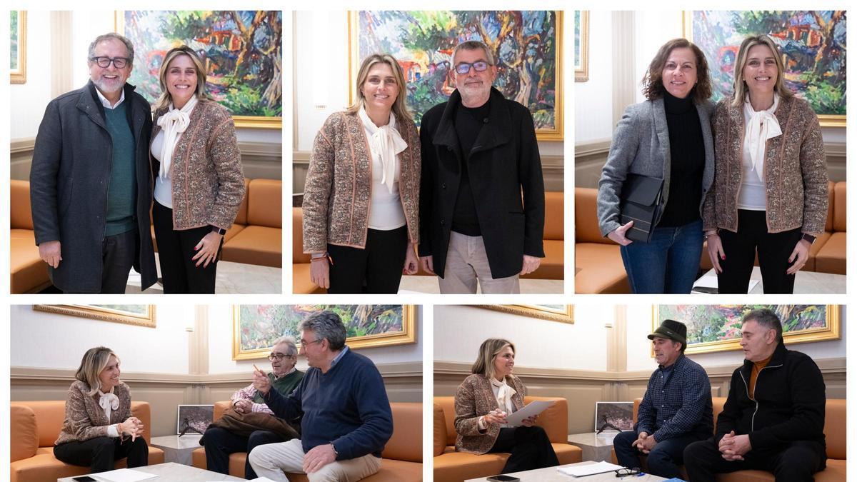 Maratón de reuniones de Barrachina con alcaldes del interior de Castellón