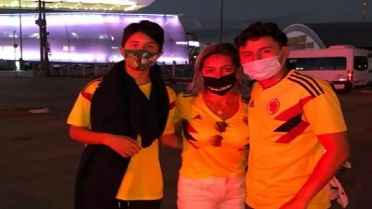 Tres colombianos viajaron a la Copa América sin saber que no había público en los partidos
