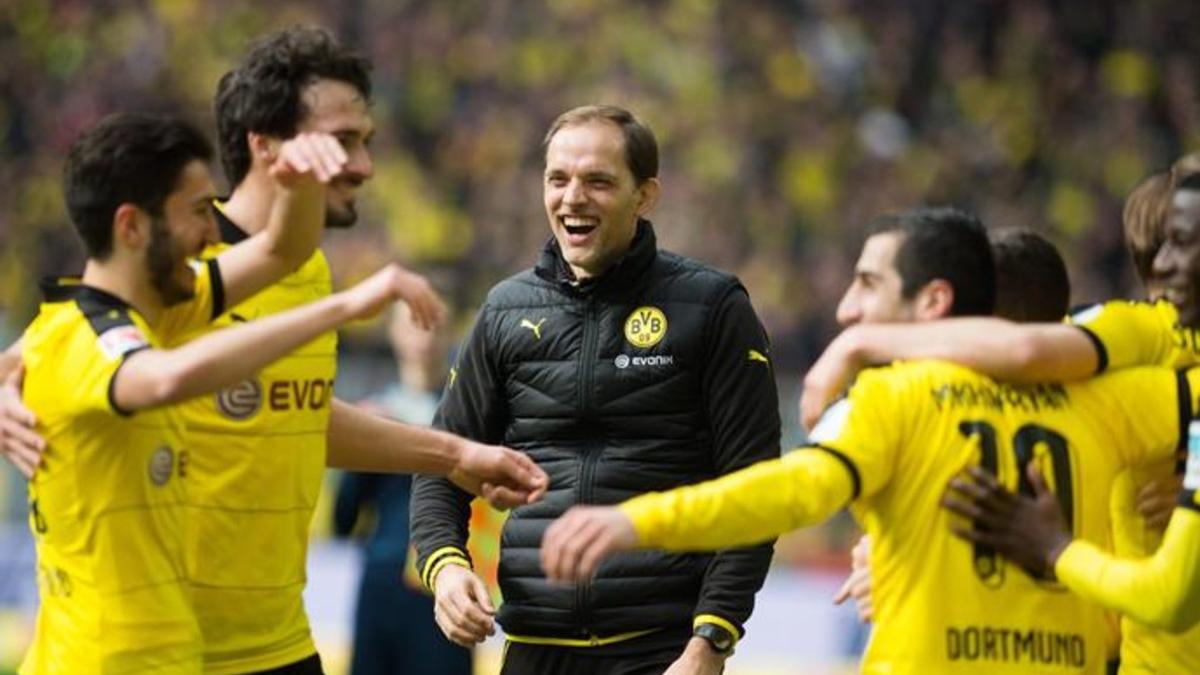 Tuchel triunfa en Dortmund y su nombre está en el escenario