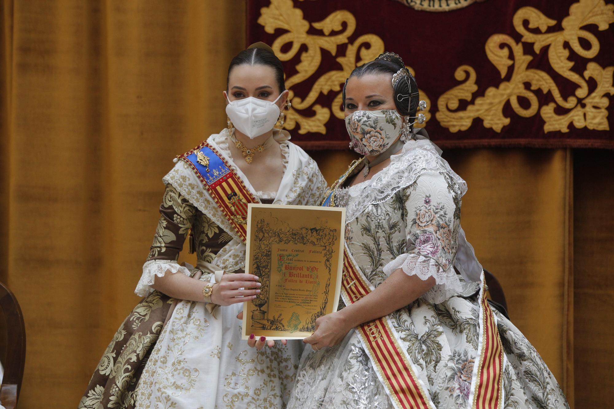 Tres tandas de "brillants" en las fallas de Malvarrosa-Cabanyal-Beteró