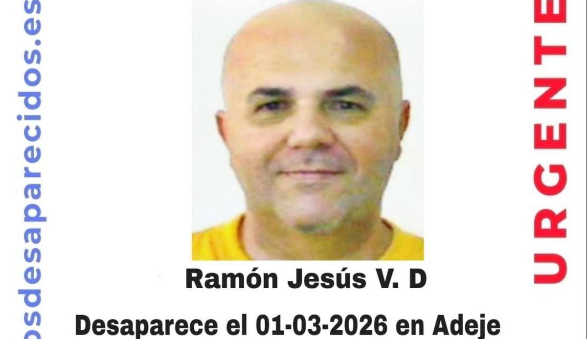 Cartel de búsqueda.