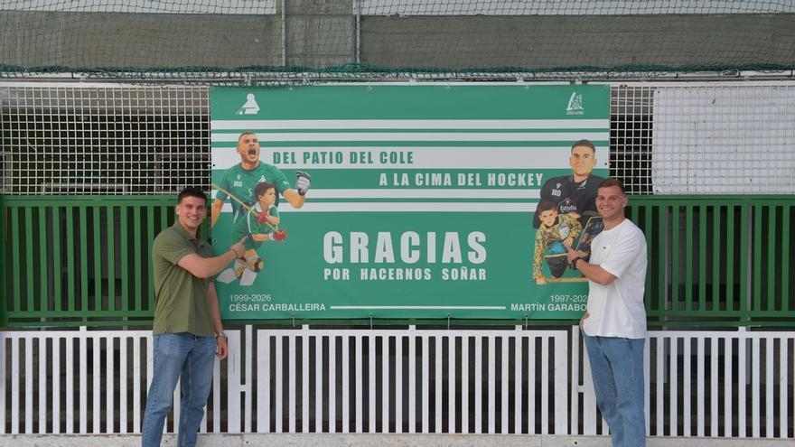 El Liceo la Paz homenajea a Martín Rodríguez y César Carballeira, los ‘niños del cole’