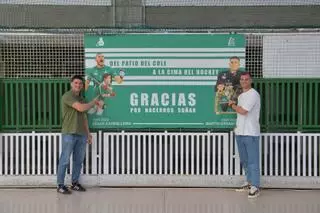 El Liceo la Paz homenajea a Martín Rodríguez y César Carballeira, los ‘niños del cole’