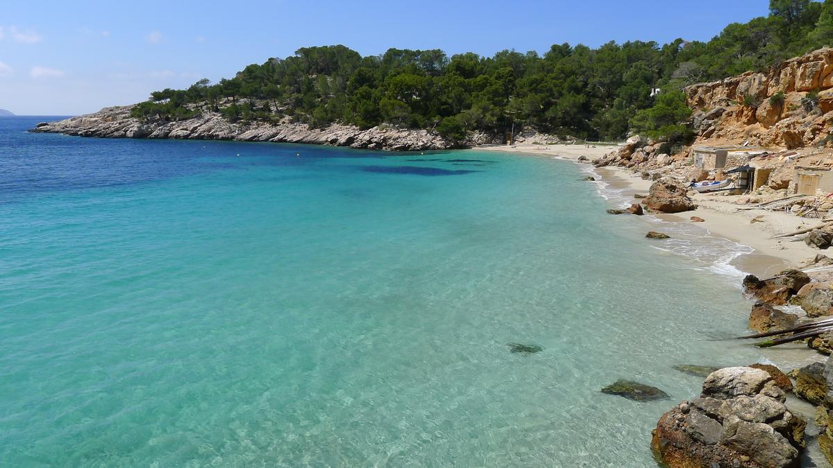 Cala Saladeta, Sant Antoni.