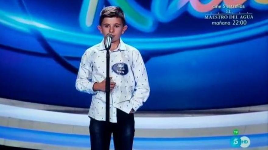 El lavianés Rubén Álvarez emociona al jurado de Idol Kids cantando "Asturias Patria Querida"