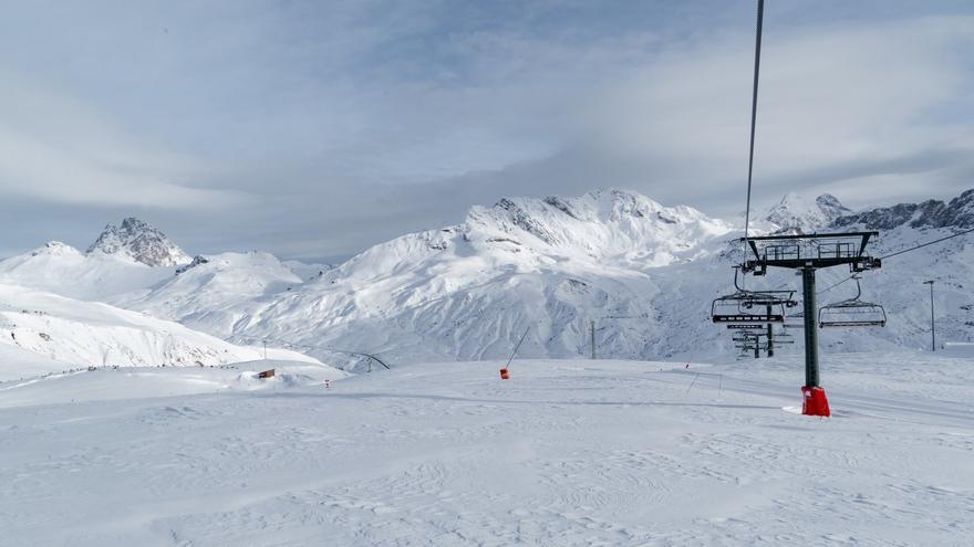 Las reservas de nieve, en el máximo de la temporada