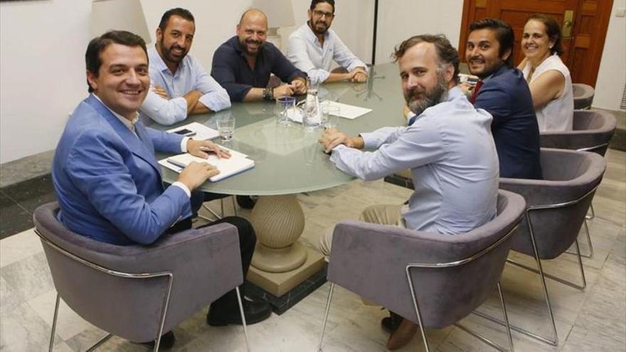 Reunión de AJE con el alcalde