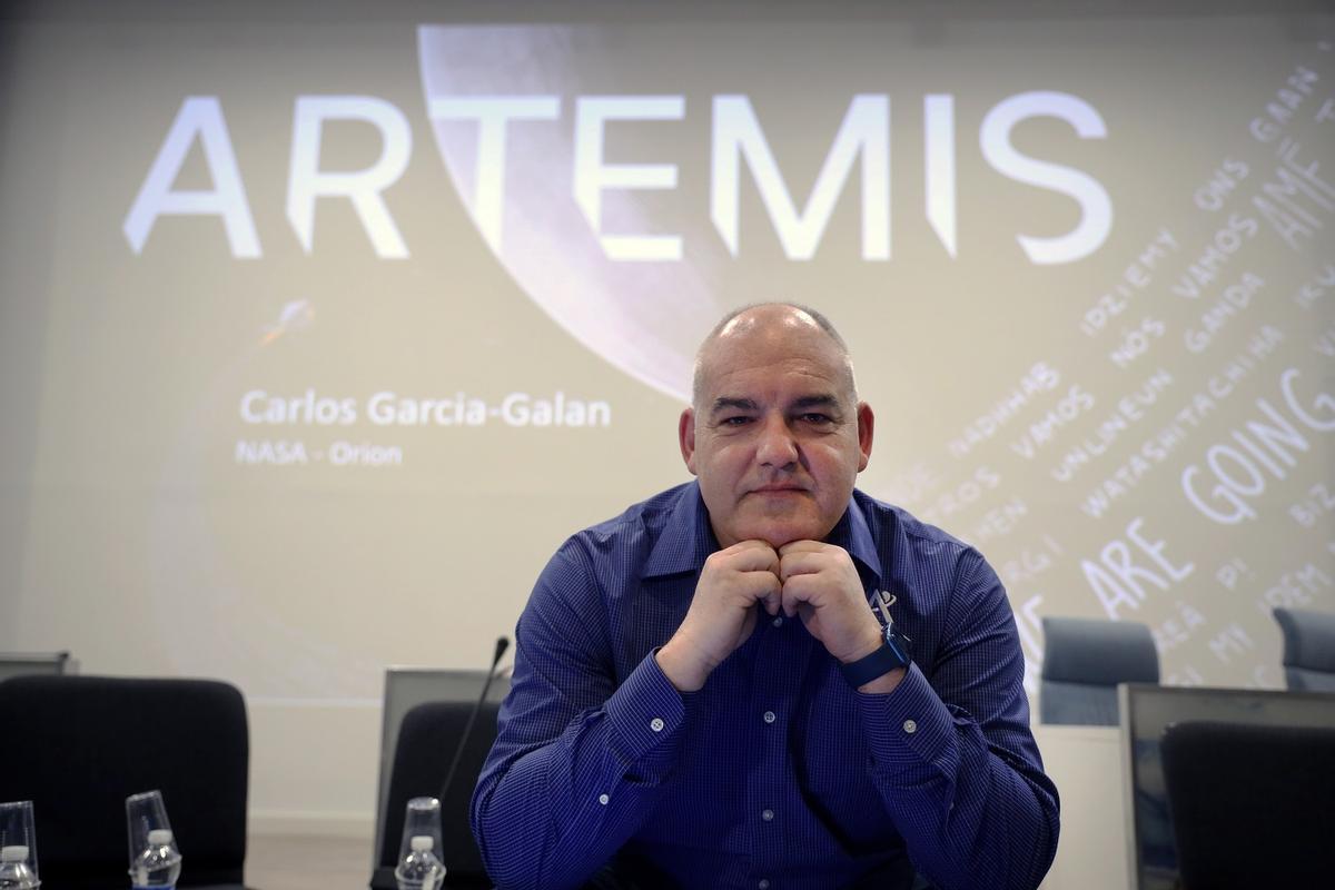 El ingeniero malagueño Carlos García Galán, que es el principal responsable del programa Moon Base de la NASA.