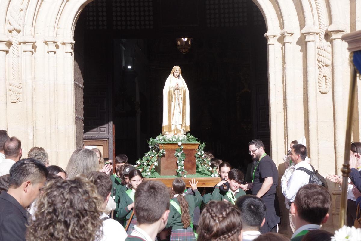 Fotos de la procesión de tronos chicos de Antequera