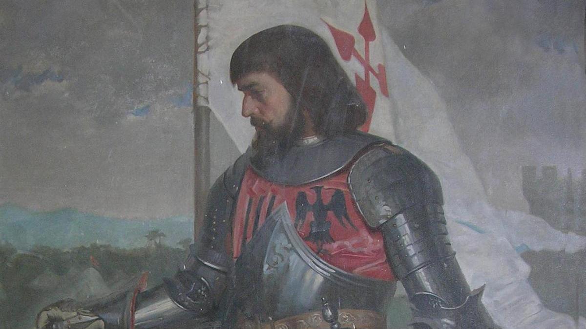 «O mariscal Pedro Pardo de Cela» (1883).