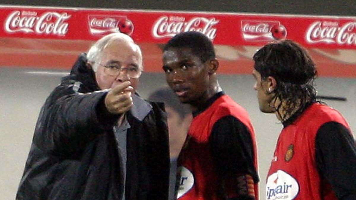 Aragonés entrenó al Mallorca y al barça entre muchos otros clubs