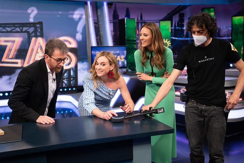 El conjunto de Zara con cuadros vichy de Marta Hazas en 'El Hormiguero'