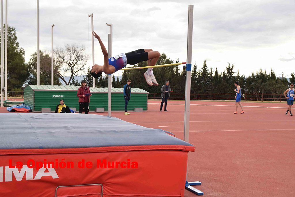 Regional absoluto y sub-23 de atletismo en Lorca (I)