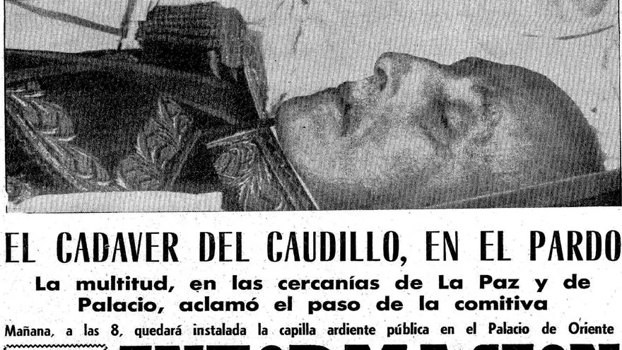 Hace 50 años en Alicante. Del 17 al 23 de noviembre de 1975: La muerte de Franco agota cinco ediciones de INFORMACIÓN