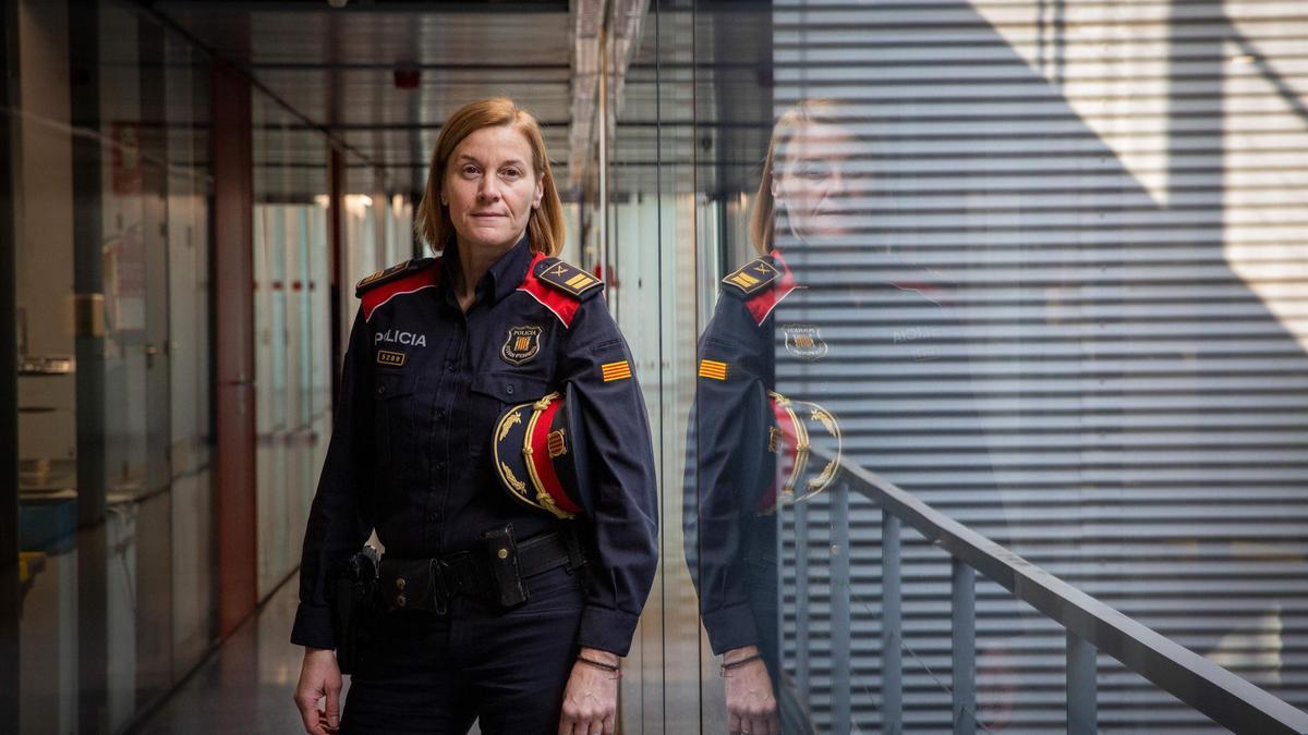comisaria Montserrat Estruch es la jefa de los Mossos d'Esquadra en la región policial metropolitana de Barcelona