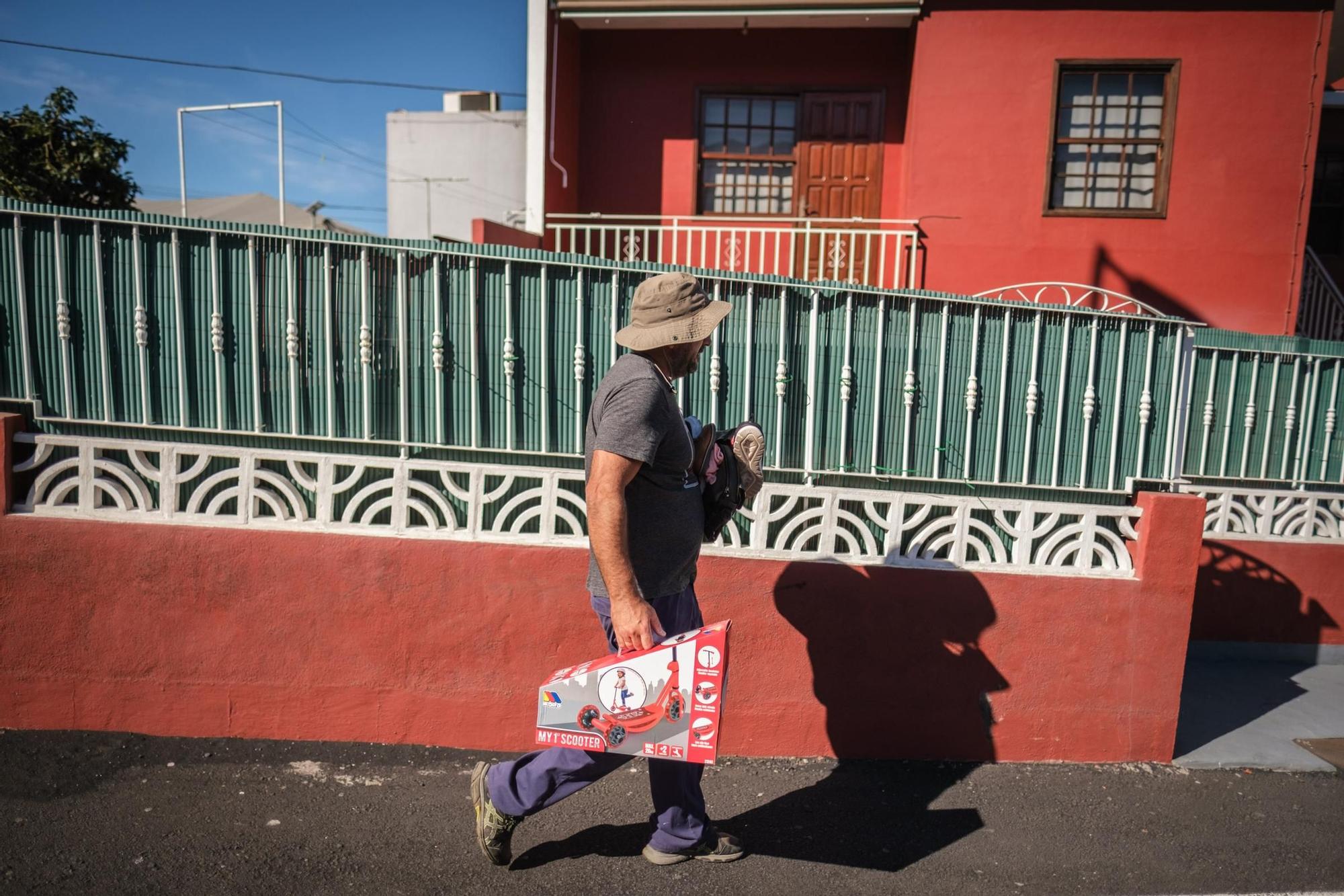 Regreso a sus hogares de los desplazados por el volcán de La Palma