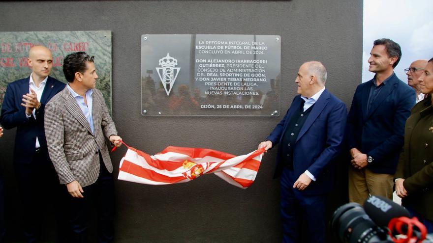 Los detalles de un día para la historia en Mareo: del mensaje de &quot;hacia dónde va el Sporting&quot;, a los ecos del Mundial