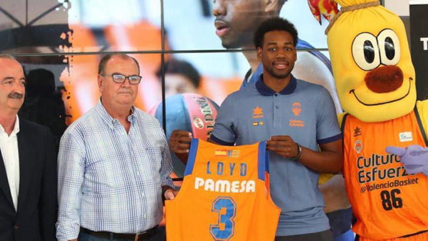 Jordan Loyd, en su presentación.