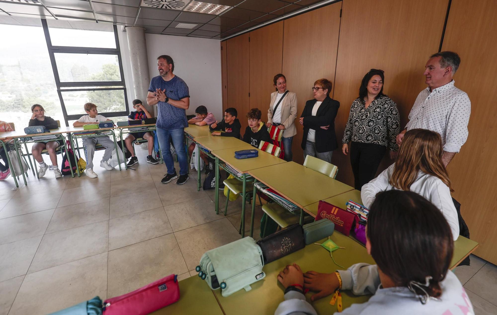 El alumnado de Es Putxet empieza las clases en Es Centre de Selva