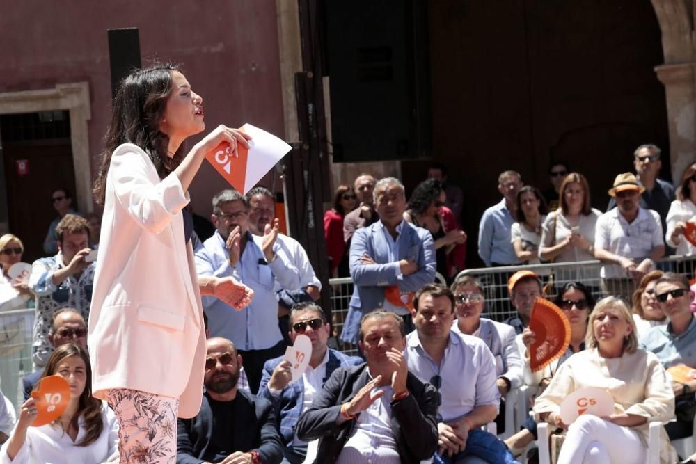 Inés Arrimadas en Murcia