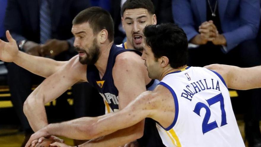 Los Grizzlies remontan a los Warrior gracias a Marc Gasol