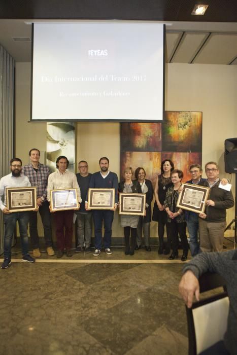 Entrega de premios de la Federación de Teatro de Asturias