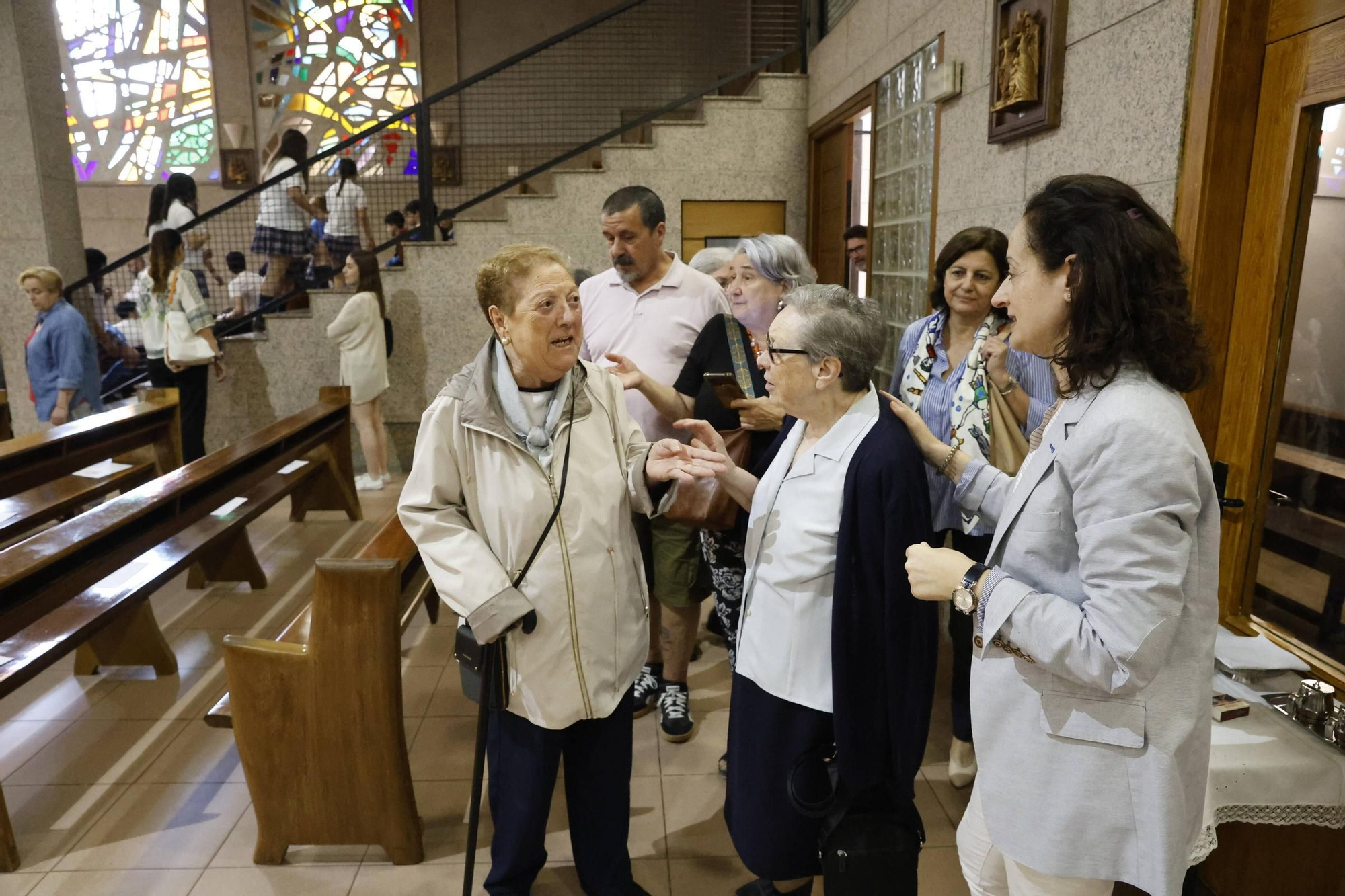 Así fue la celebración de los 60 años del colegio La Milagrosa de Gijón (en imágenes)