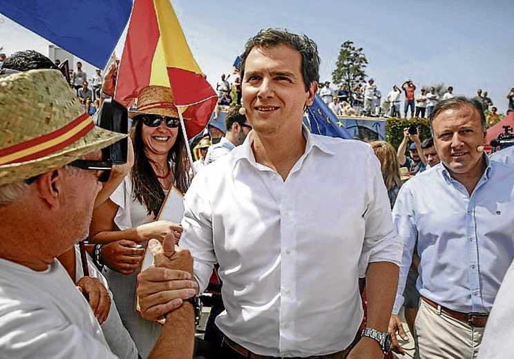 Albert Rivera en Mallorca